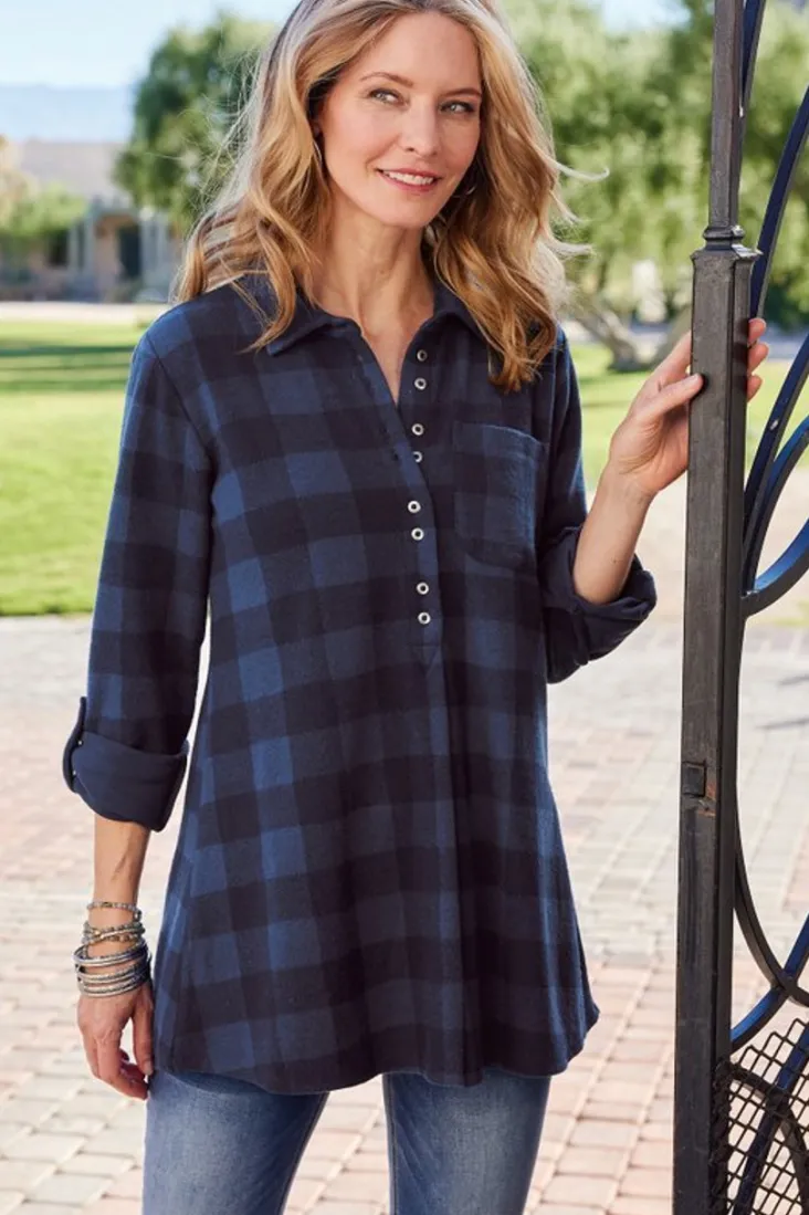 mad_about_plaid_tunic_28.webp Flash Sale Soft Surroundings Mad About Plaid Tunic
