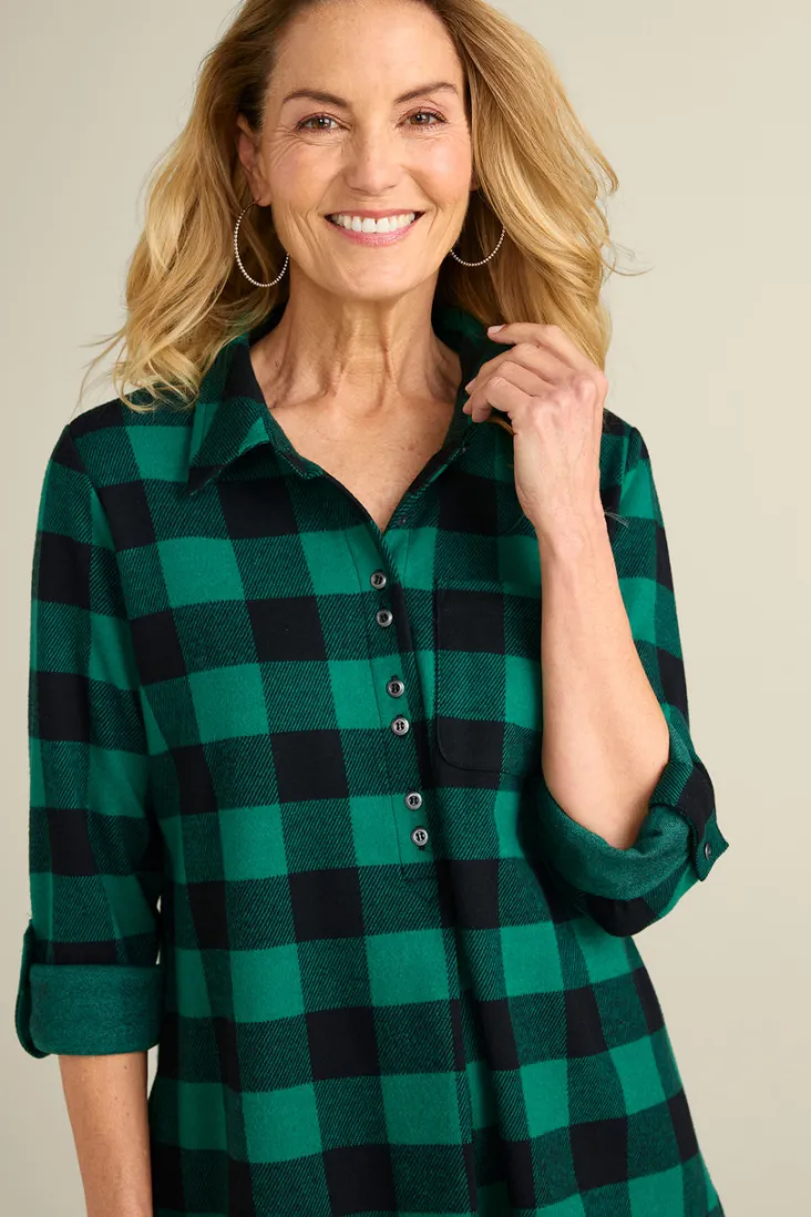 mad_about_plaid_tunic_5.webp Flash Sale Soft Surroundings Mad About Plaid Tunic