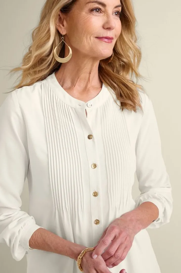 makara_button_tunic_5.webp Cheap Soft Surroundings Makara Button Tunic IvoryPearl