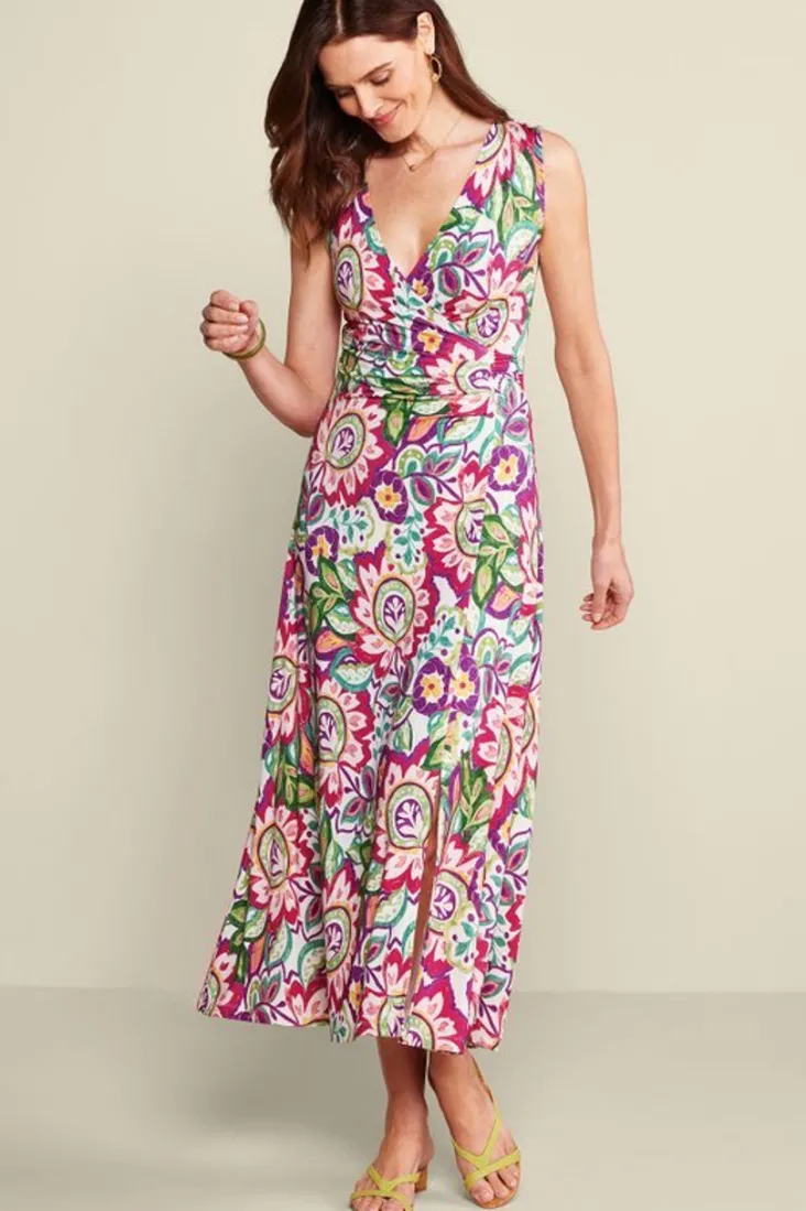 New Soft Surroundings Malee Maxi Dress RioGarden