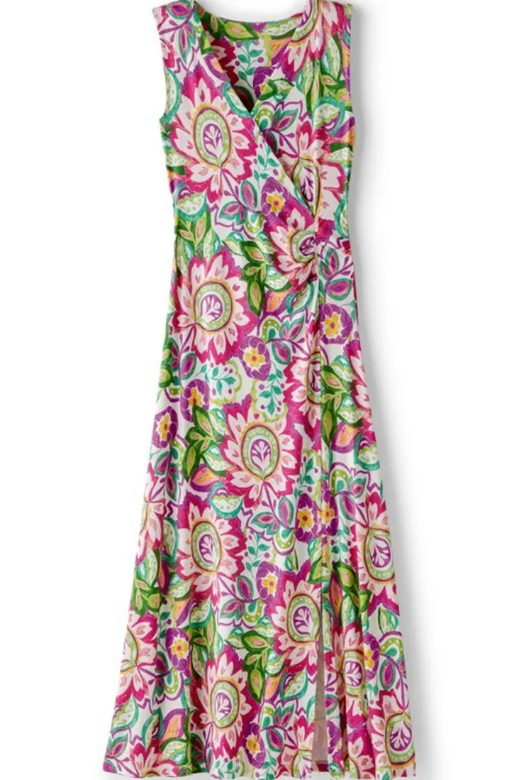 New Soft Surroundings Malee Maxi Dress RioGarden