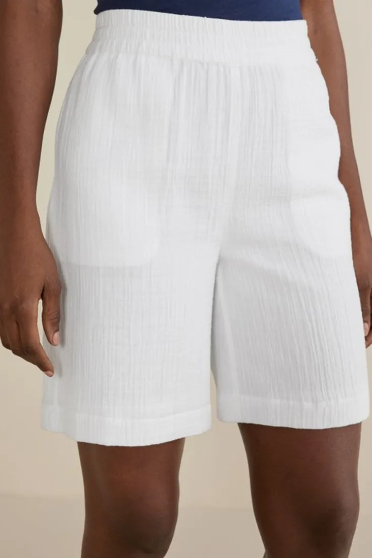 Outlet Soft Surroundings Marilla Gauze Shorts