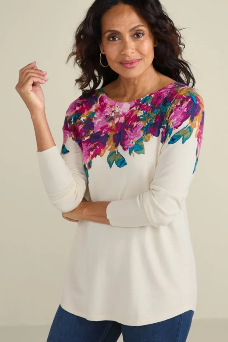 Shop Soft Surroundings Marlyn Tunic Sweater
