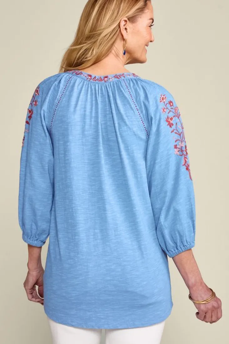 meagan_tunic_4.webp Hot Soft Surroundings Meagan Tunic BlueBonnet