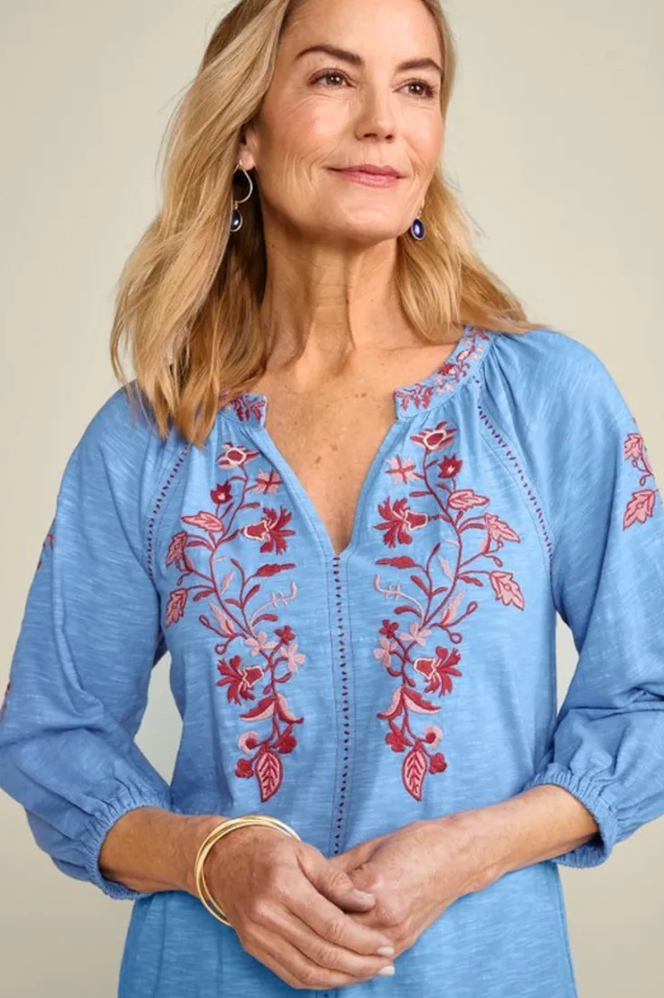 meagan_tunic_7.webp Hot Soft Surroundings Meagan Tunic BlueBonnet