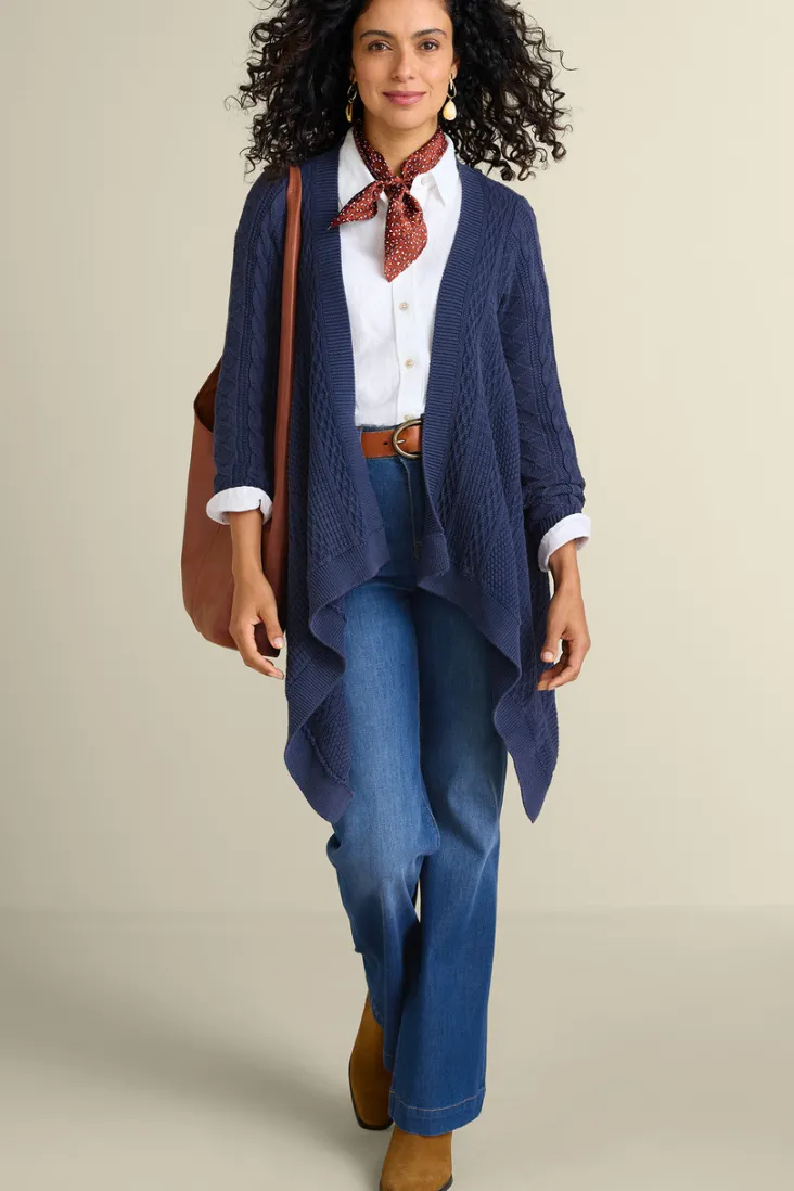 minah_cable_knit_cardigan_2.webp Best Soft Surroundings Minah Cable Knit Cardigan DenimBlue