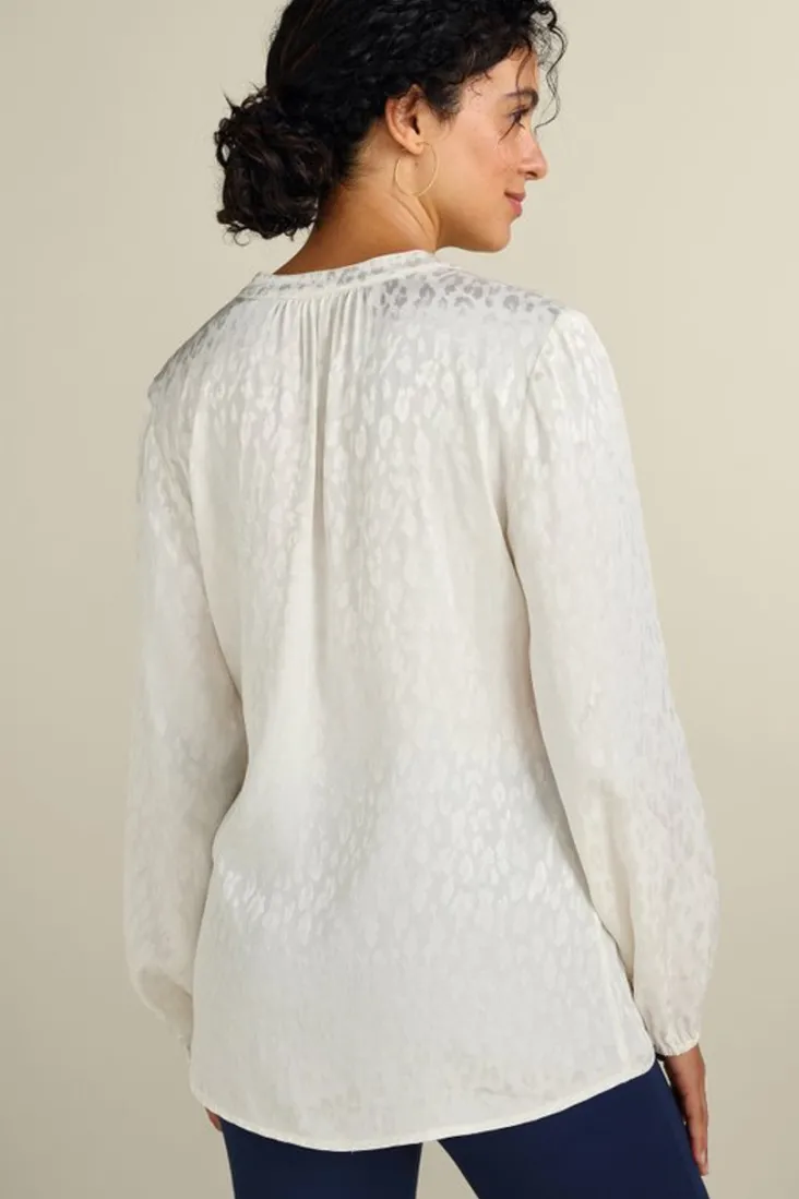 mirasol_jacquard_tunic_5.webp Discount Soft Surroundings Mirasol Jacquard Tunic IvoryPearl