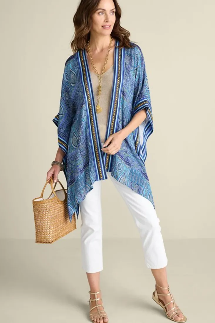 Clearance Soft Surroundings Miravelle Kimono AzoresScarf