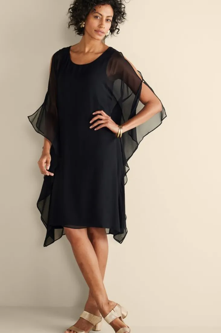 morlaix_silk_dress_0.webp Fashion Soft Surroundings Morlaix Silk Dress Black