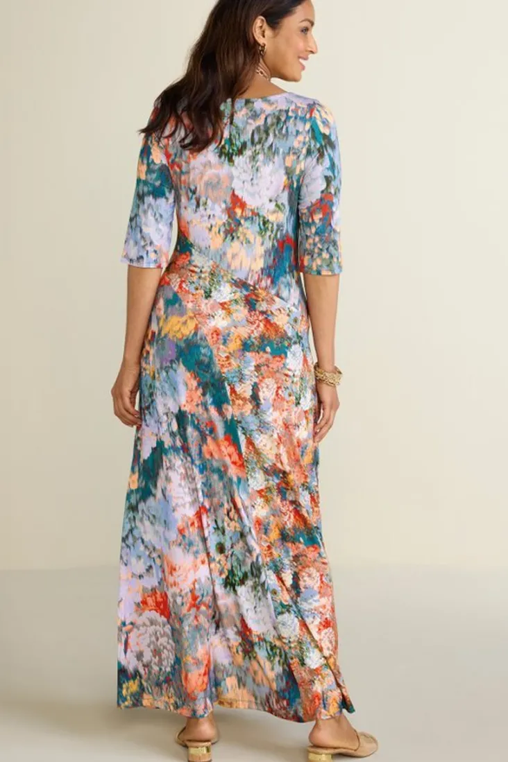 Best Sale Soft Surroundings Nanette Dress MultiOrange