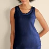 Discount Soft Surroundings Oceo Gauze Tank