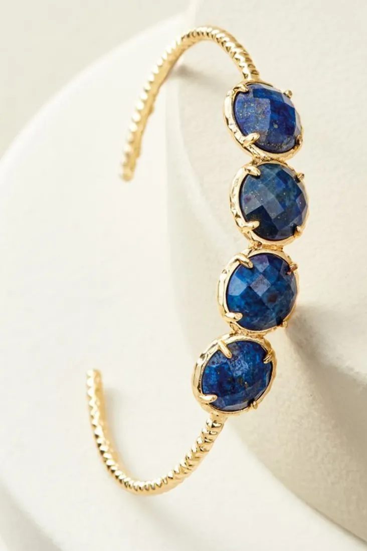 Clearance Soft Surroundings Odeta Stone Cuff Lapis