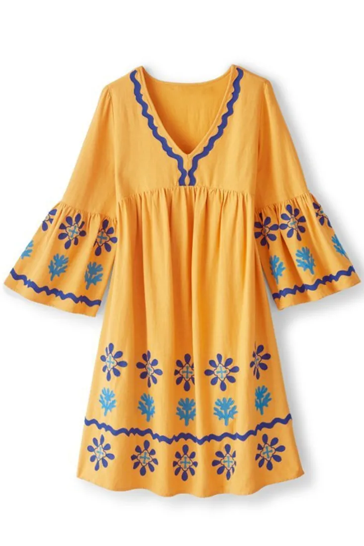 petra_short_dress_1.webp New Soft Surroundings Petra Short Dress GoldenGlow