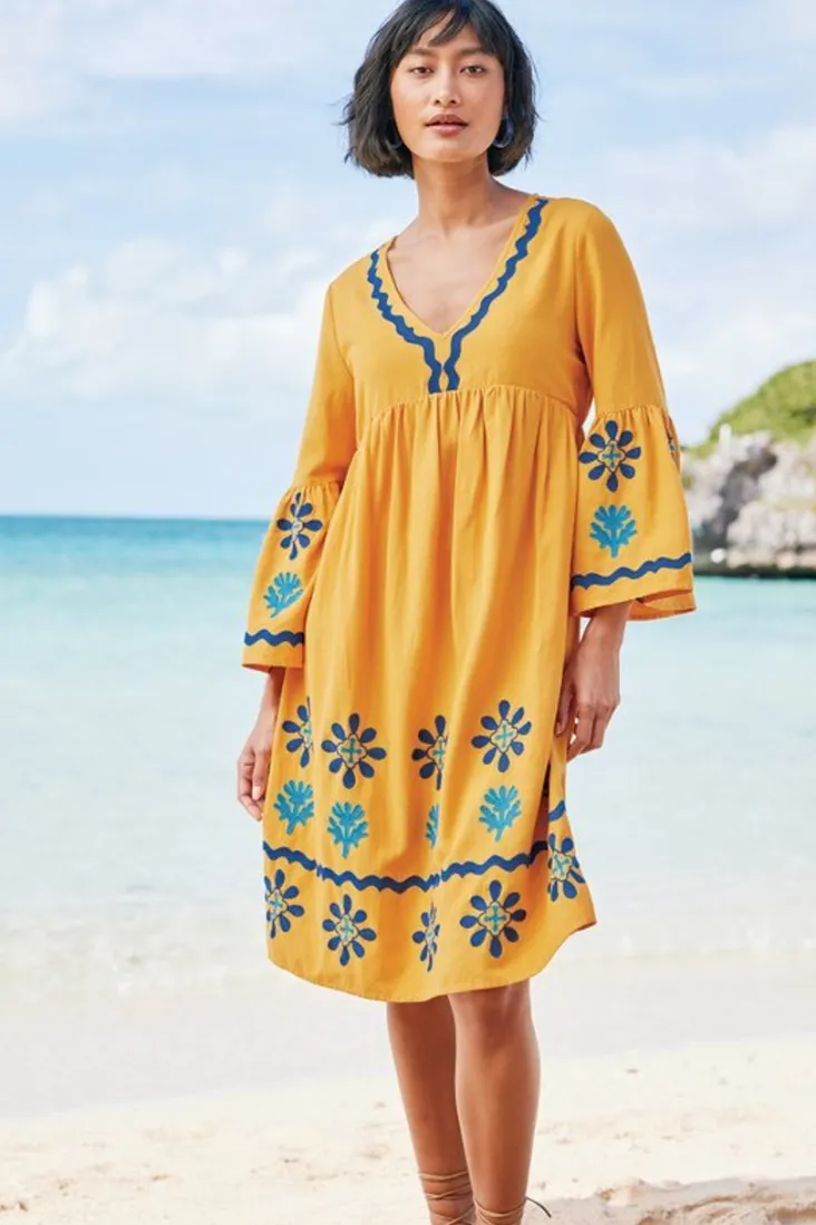 petra_short_dress_4.webp New Soft Surroundings Petra Short Dress GoldenGlow