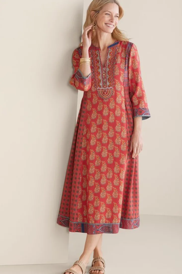 Cheap Soft Surroundings Phoenix Dress Red