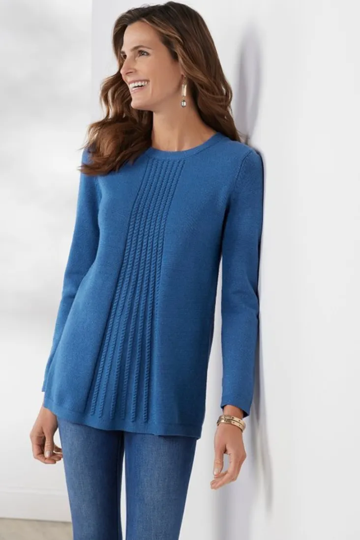 priscilla_pullover_tunic_sweater_11.webp Best Sale Soft Surroundings Priscilla Pullover Tunic Sweater
