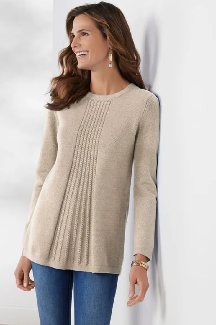 priscilla_pullover_tunic_sweater_3.webp Best Sale Soft Surroundings Priscilla Pullover Tunic Sweater