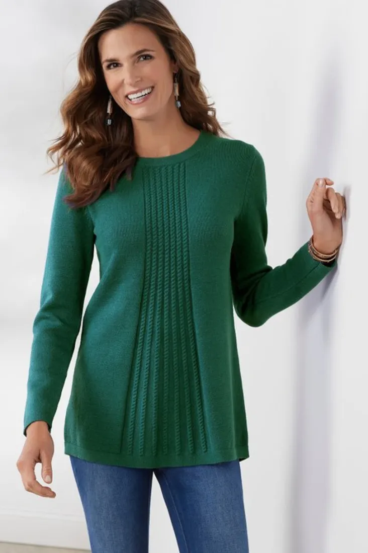 priscilla_pullover_tunic_sweater_4.webp Best Sale Soft Surroundings Priscilla Pullover Tunic Sweater