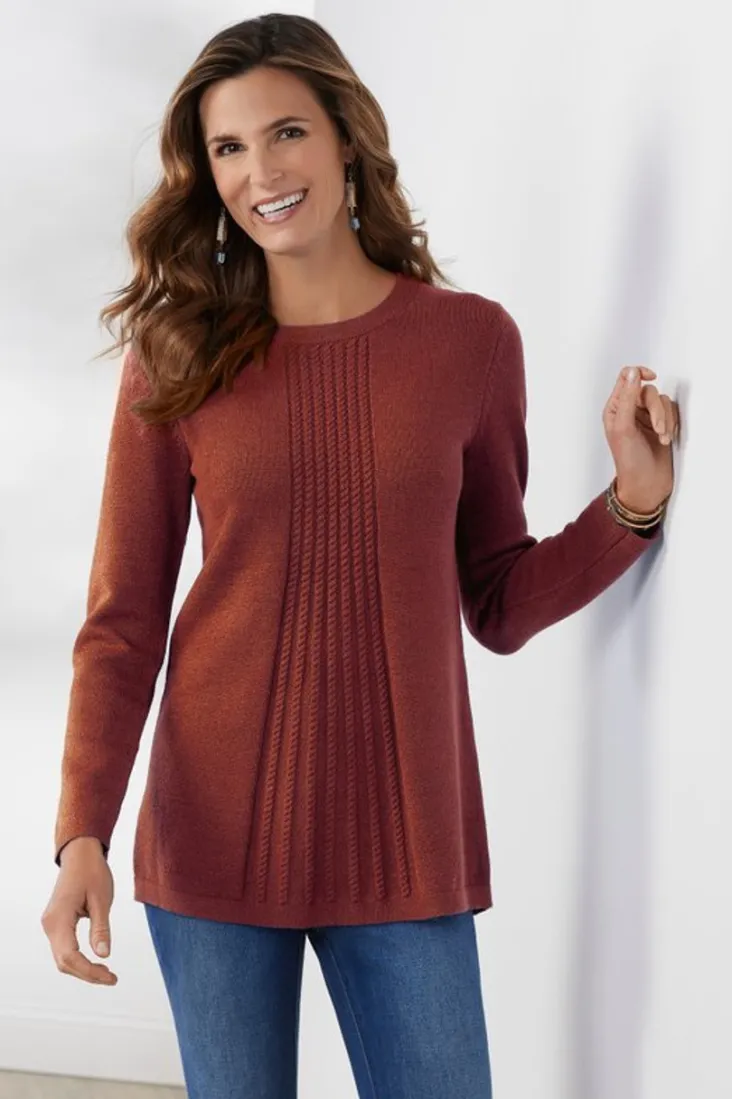 priscilla_pullover_tunic_sweater_7.webp Best Sale Soft Surroundings Priscilla Pullover Tunic Sweater