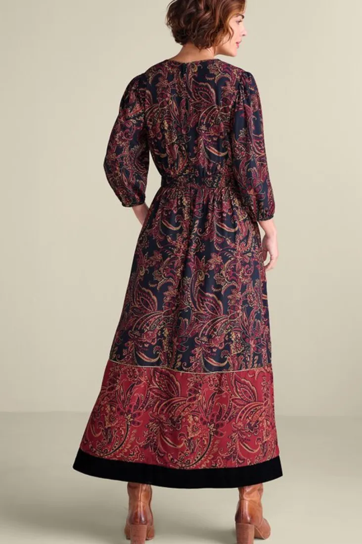 quinn_maxi_dress_2.webp Clearance Soft Surroundings Quinn Maxi Dress FlowingPaisleyBlack+Red