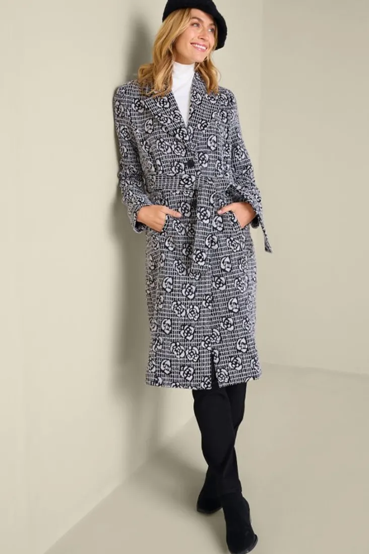 rami_jacquard_coat_2.webp Cheap Soft Surroundings Rami Jacquard Coat Black/White