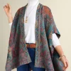 Fashion Soft Surroundings Rhea Woven Kimono Wrap Multi