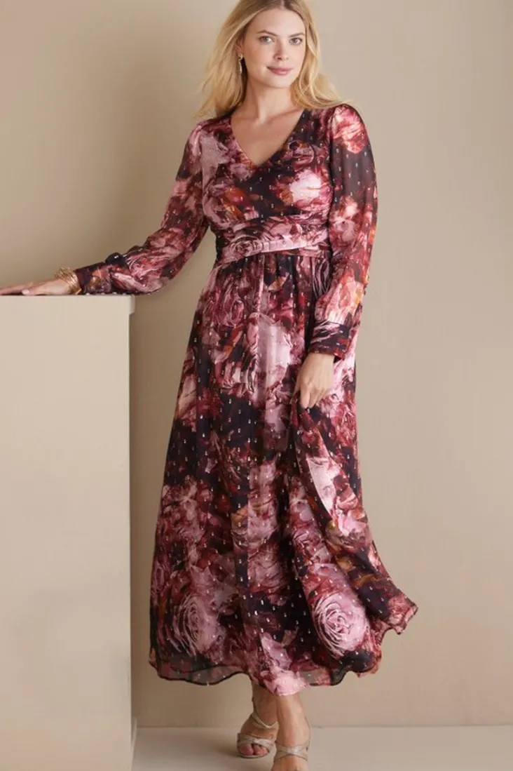 rina_silk_dress_2.webp Flash Sale Soft Surroundings Rina Silk Dress MultiFloral