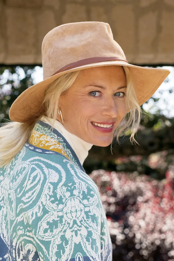 Best Sale Soft Surroundings Salida Fedora Hat Natural