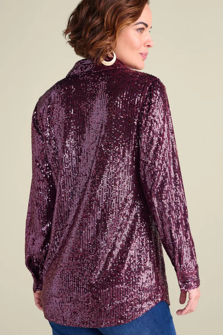 sancerre_sequin_shirt_14.webp Best Sale Soft Surroundings Sancerre Sequin Shirt