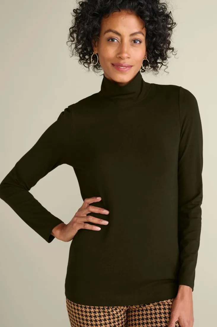 Hot Soft Surroundings Sandie Knit Turtleneck