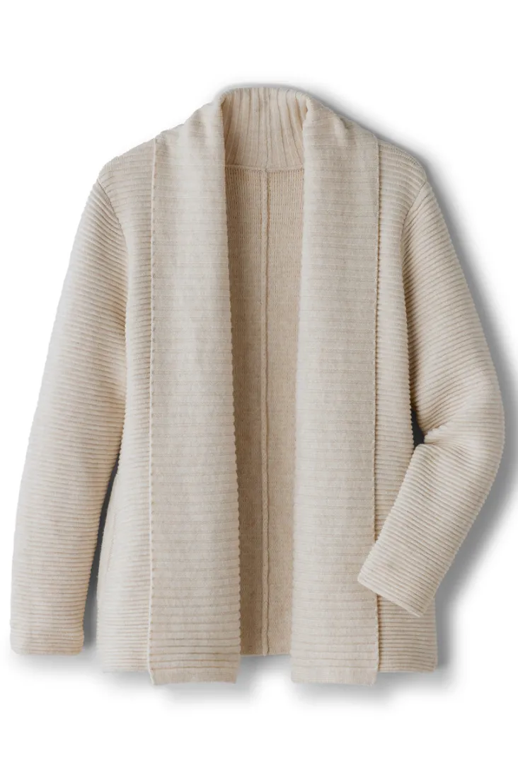 Best Sale Soft Surroundings Sandria Cardigan OatmealHeather