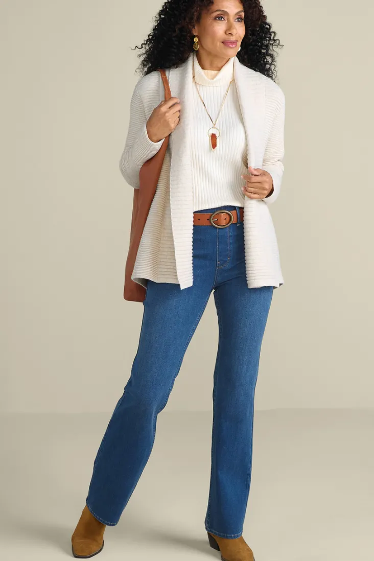 sandria_cardigan_2.webp Best Sale Soft Surroundings Sandria Cardigan OatmealHeather