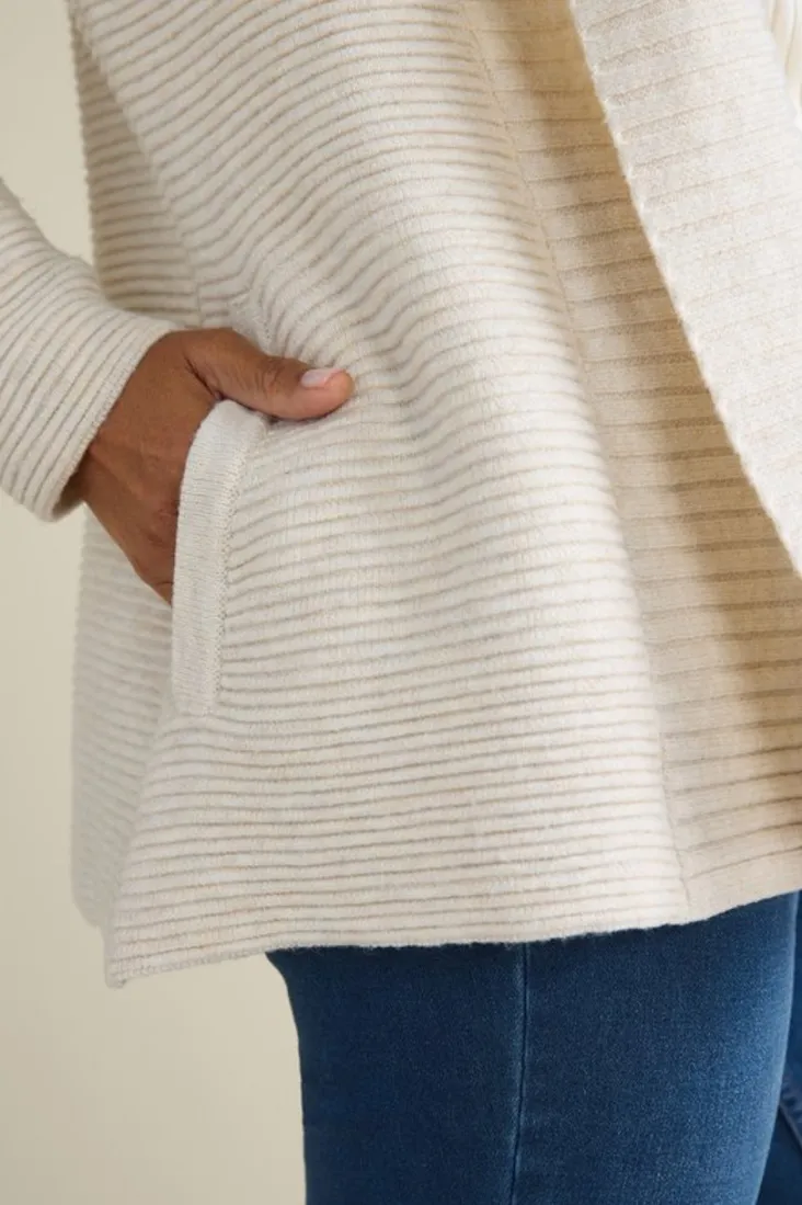 sandria_cardigan_6.webp Best Sale Soft Surroundings Sandria Cardigan OatmealHeather