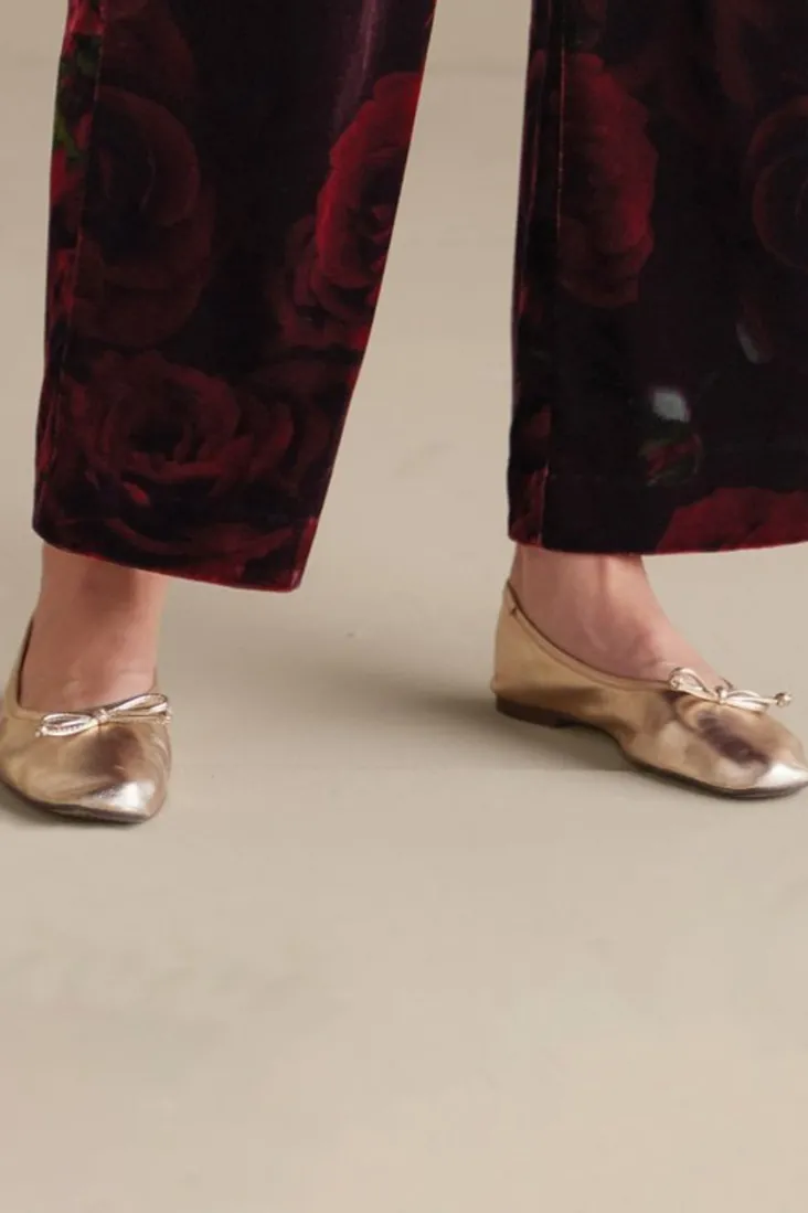 Store Soft Surroundings Schutz Arissa Bow Ballet Flat