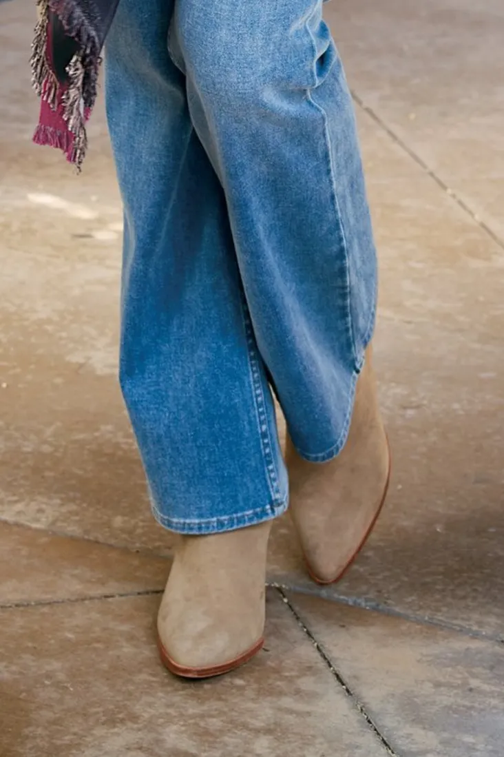 seychelles_sedona_seamed_bootie_3.webp Shop Soft Surroundings Seychelles Sedona Seamed Bootie StoneGrey