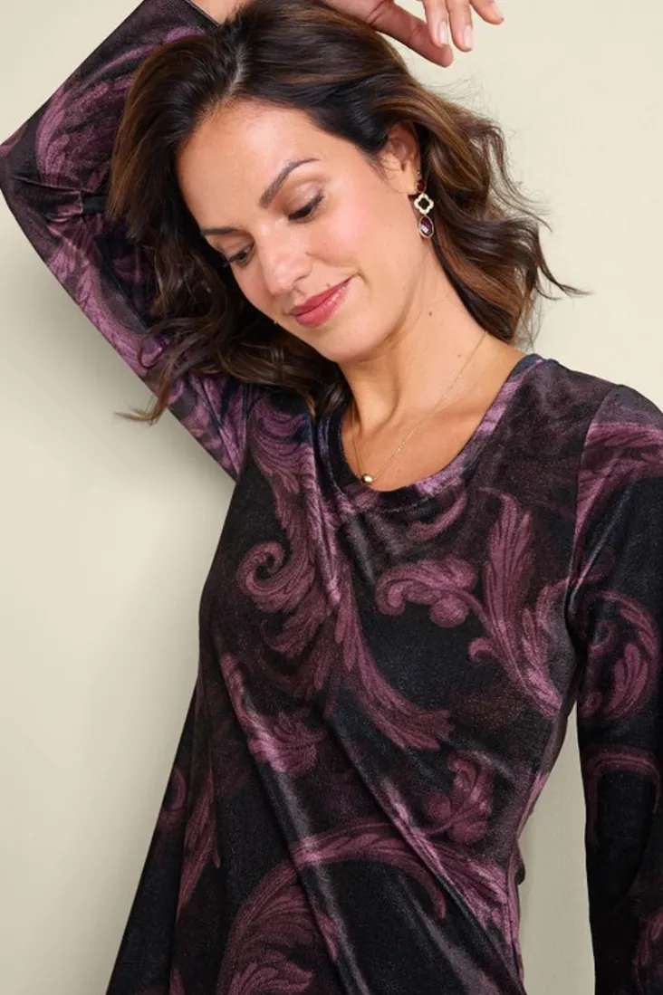 short_santiago_velvet_dress_8.webp Shop Soft Surroundings Short Santiago Velvet Dress