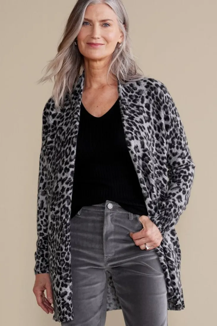 sibyl_cashmere_printed_cardigan_6.webp Online Soft Surroundings Sibyl Cashmere Printed Cardigan Leopard