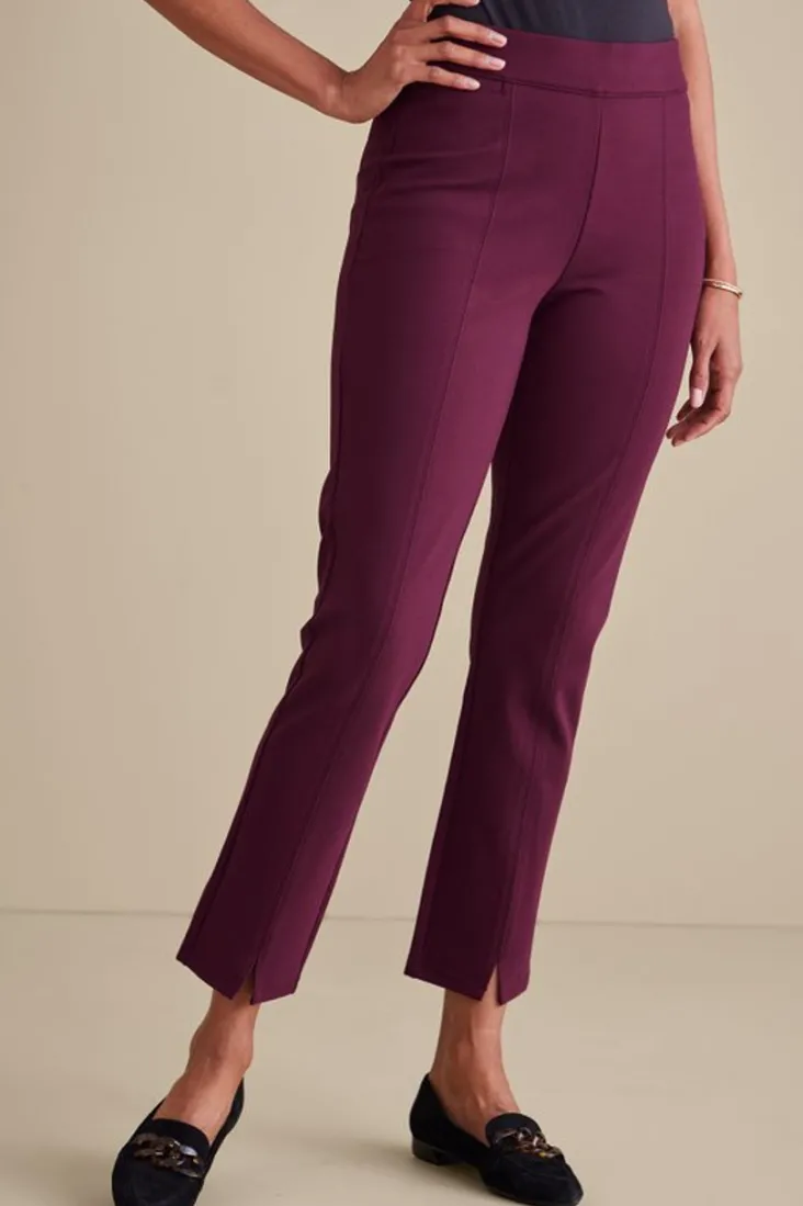 soft_essential_ponte_slim_ankle_pants_25.webp Store Soft Surroundings Soft Essential Ponte Slim Ankle Pants