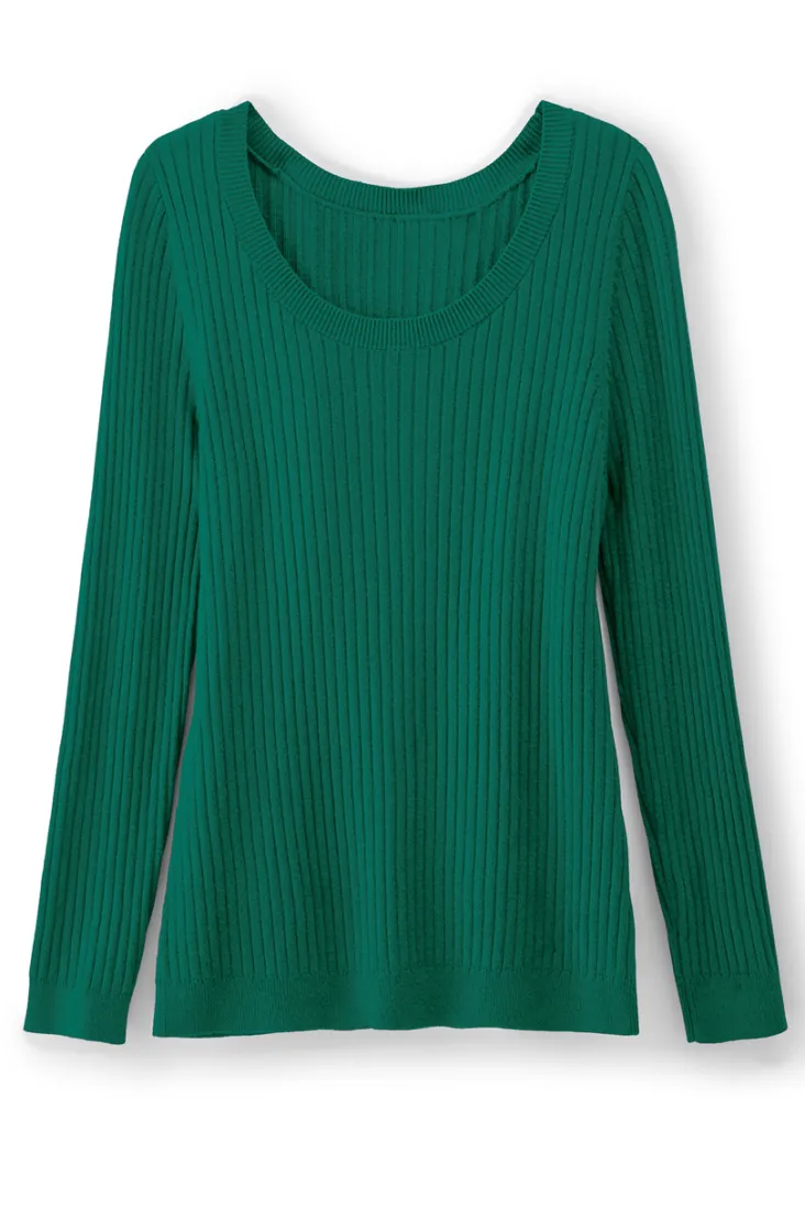 Online Soft Surroundings Soft Essential Ribbed Pullover Sweater