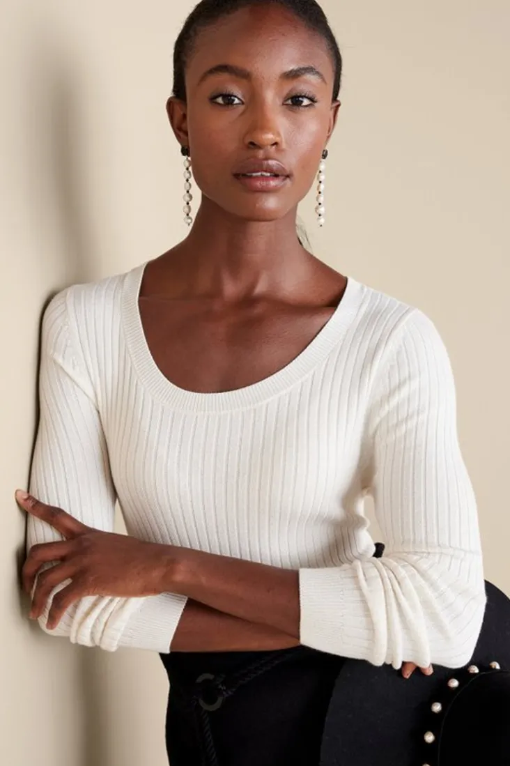 soft_essential_ribbed_pullover_sweater_22.webp Online Soft Surroundings Soft Essential Ribbed Pullover Sweater