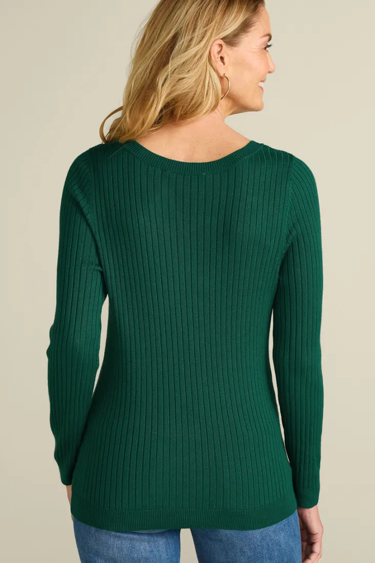 soft_essential_ribbed_pullover_sweater_30.webp Online Soft Surroundings Soft Essential Ribbed Pullover Sweater