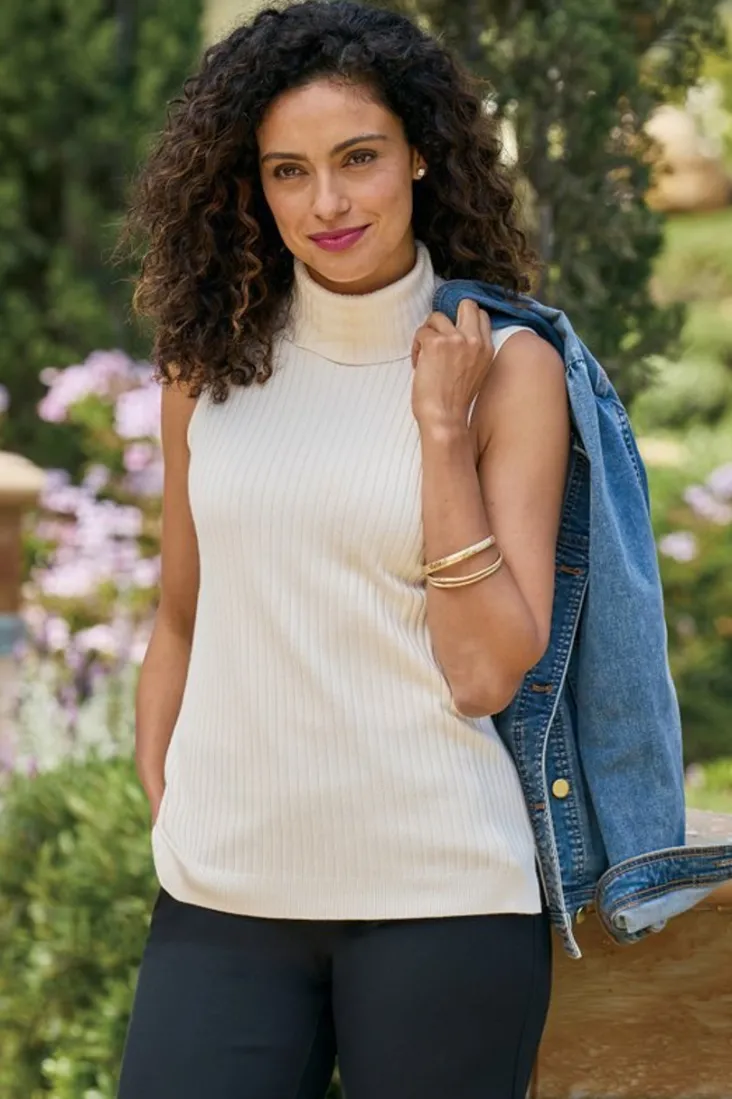 soft_essential_ribbed_turtleneck_tank_24.webp Clearance Soft Surroundings Soft Essential Ribbed Turtleneck Tank