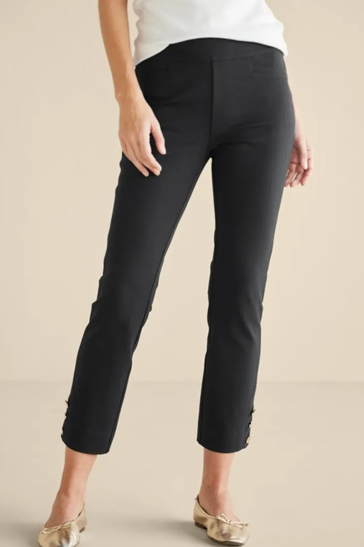 Cheap Soft Surroundings Soft Essential Superla Slim Leg Crop Pants
