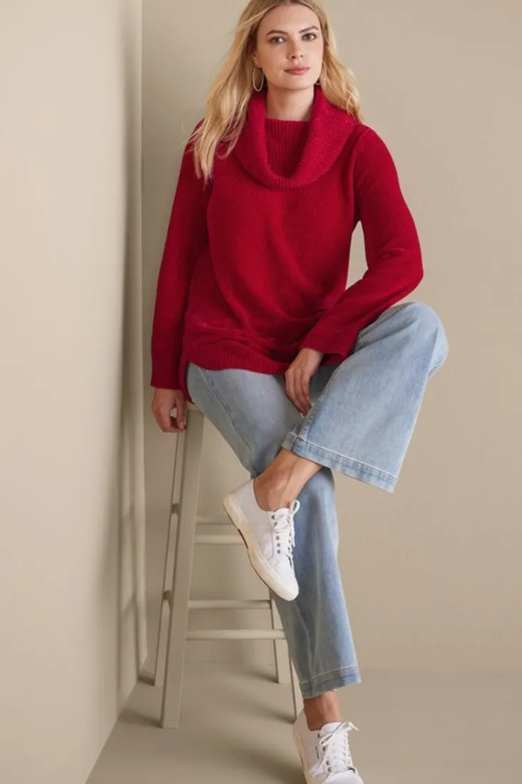 soft_winds_chenille_tunic_sweater_26.webp Clearance Soft Surroundings Soft Winds Chenille Tunic Sweater