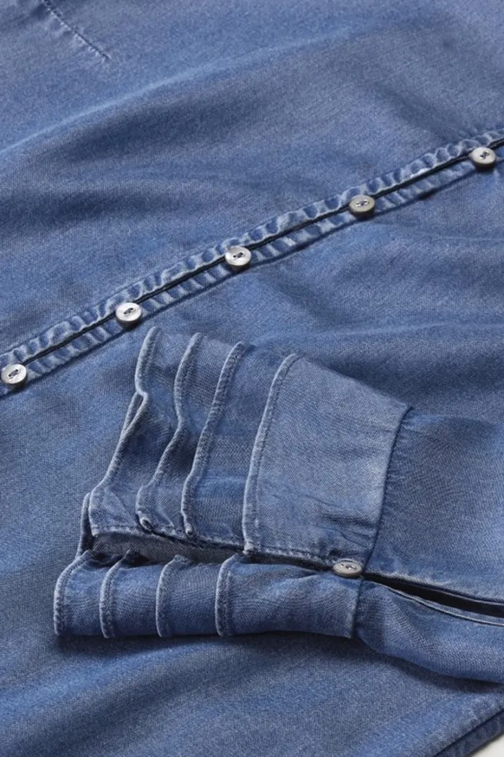 sonnet_tencel_shirt_6.webp Discount Soft Surroundings Sonnet Tencel™ Shirt Chambray