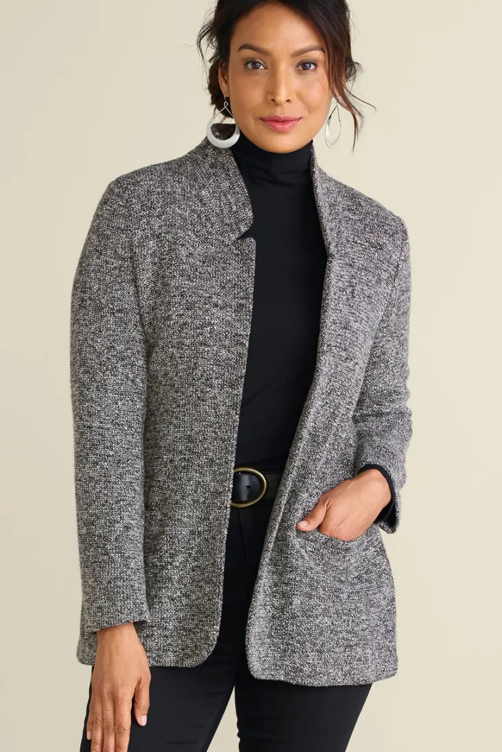 Best Sale Soft Surroundings St. James Jacket Charcoal