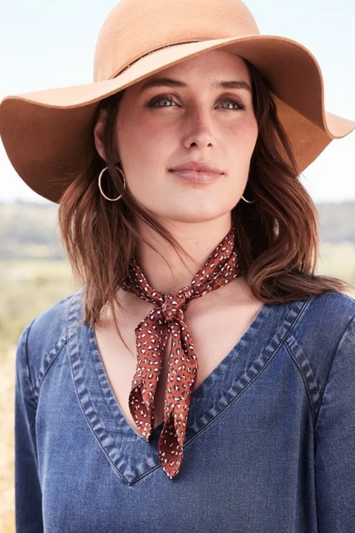 sylvia_silk_square_scarf_2.webp Cheap Soft Surroundings Sylvia Silk Square Scarf RustMulti