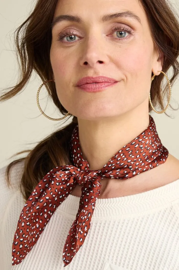 sylvia_silk_square_scarf_3.webp Cheap Soft Surroundings Sylvia Silk Square Scarf RustMulti