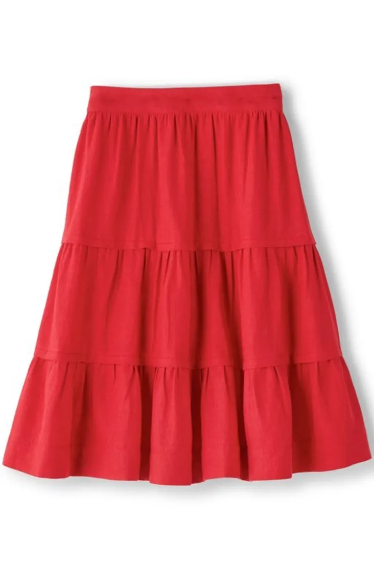 Cheap Soft Surroundings Talisa Linen Blend Skirt