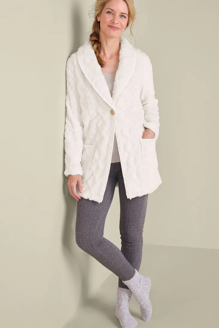 Shop Soft Surroundings Textured Most Wonderful Cardi SugarSwizzle